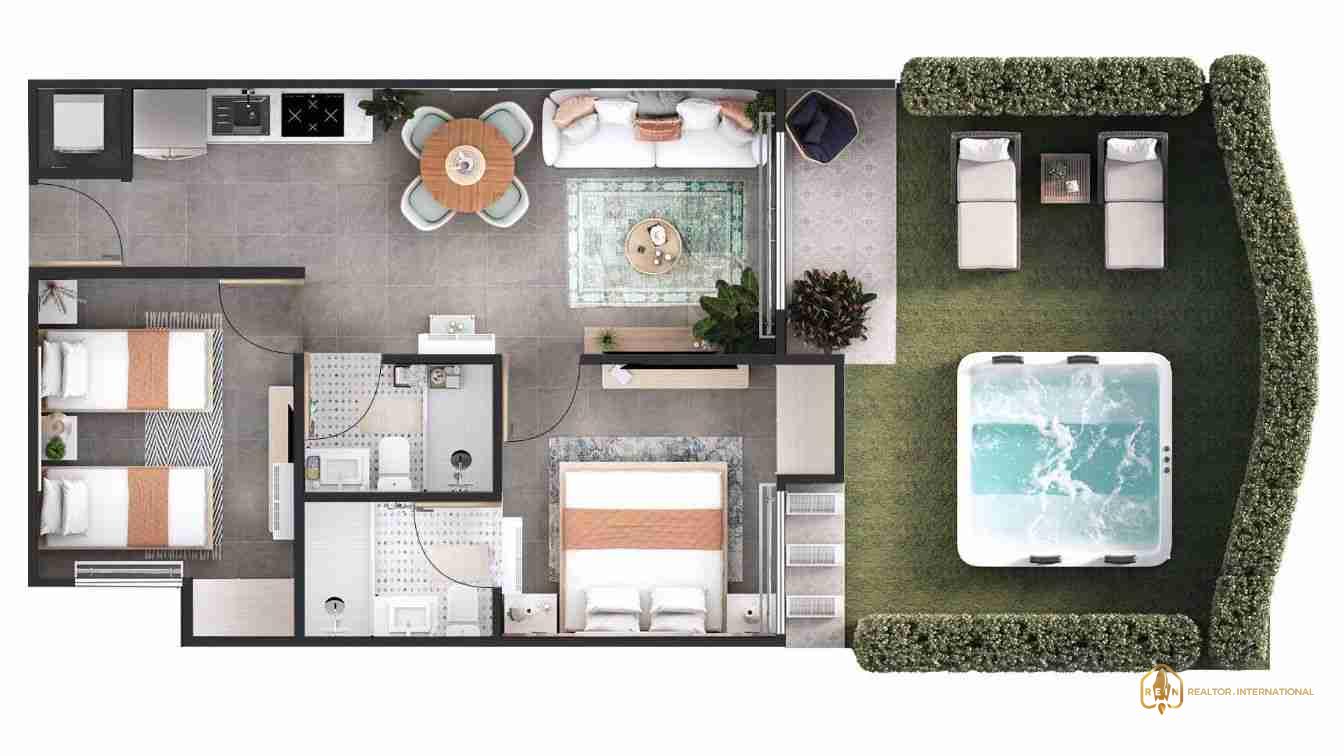 Incredible 2BR Condo for sale with jacuzzi and Pool views 32 1 Incredible 2BR Condo for sale with jacuzzi and Pool views 32 1