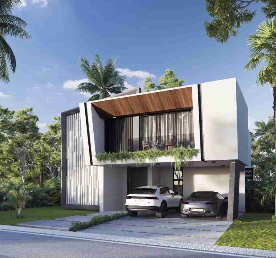 Luxury and Modern 4BR Villa for sale Punta Cana with large pool 3