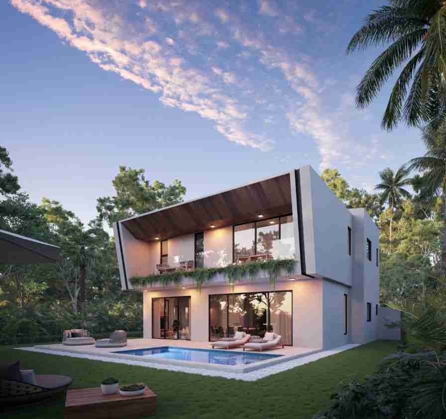 Luxury and Modern 4BR Villa for sale Punta Cana with large pool 6