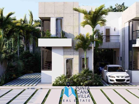 Stunning Two Bedroom Villa For Sale In Brisas de Punta Cana, Bavaro, Punta Cana With BBQ Area