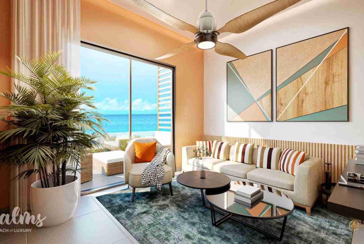 Stylish Two Bedroom Condo For Sale In Punta Cana With Balcony scaled .jpeg