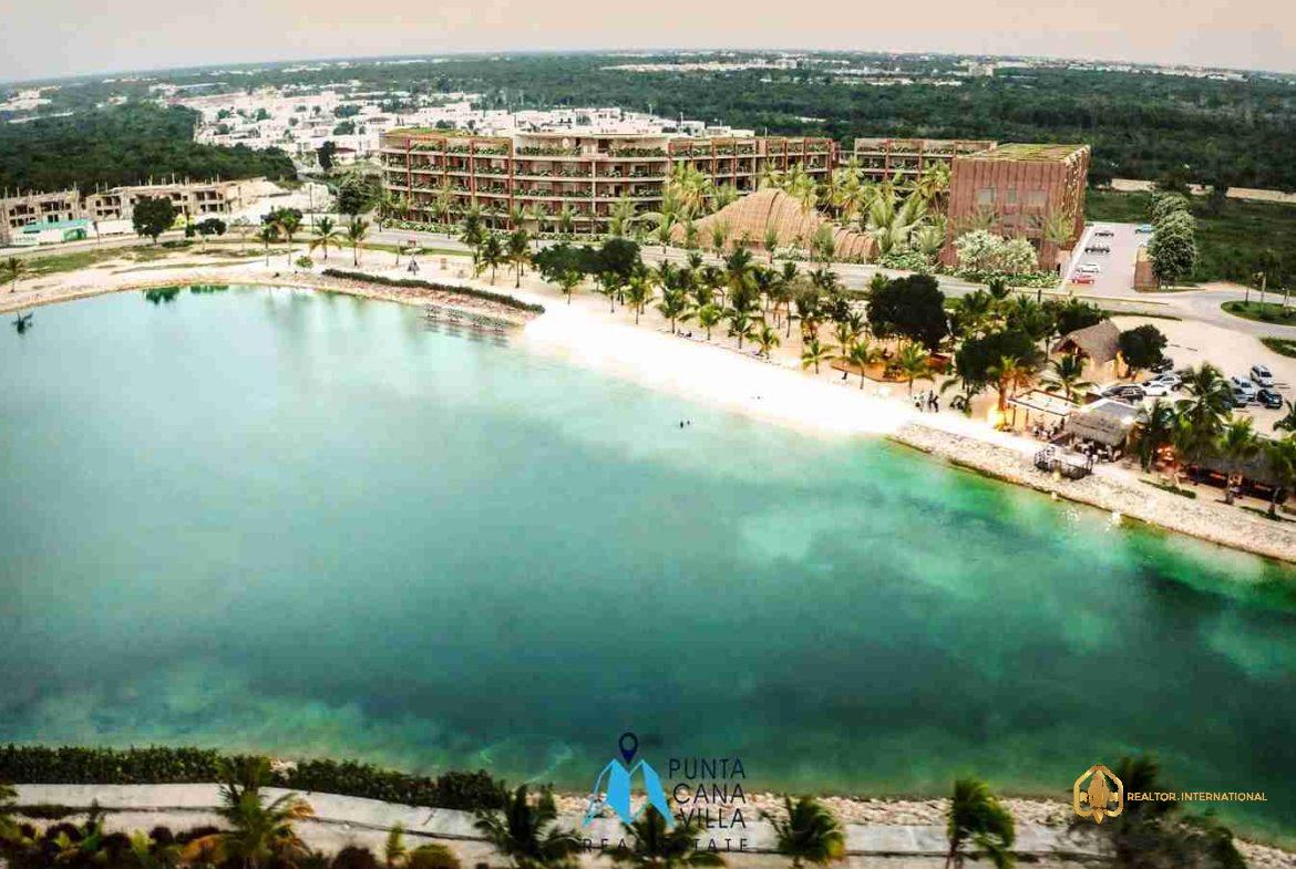 Artificial beach, Condo For Sale In Vista Cana, Punta Cana