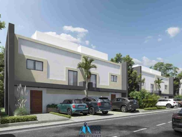 Cozy Three Bedroom Villa For Sale In Bavaro, Punta Cana Near Downtown