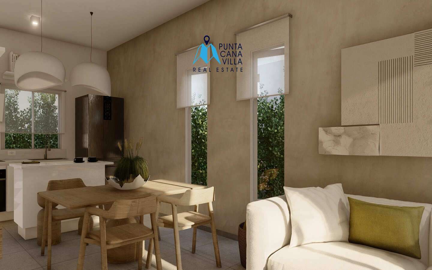 Splendid two bedroom villa for sale in Macao, Punta Cana, View Macao Crasqui Phase () Splendid two bedroom villa for sale in Macao, Punta Cana, View Macao Crasqui Phase ()