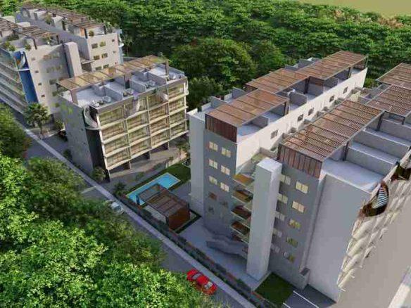 One-Bedroom condo for sale in Punta Cana, with pool at Los Corales Beach