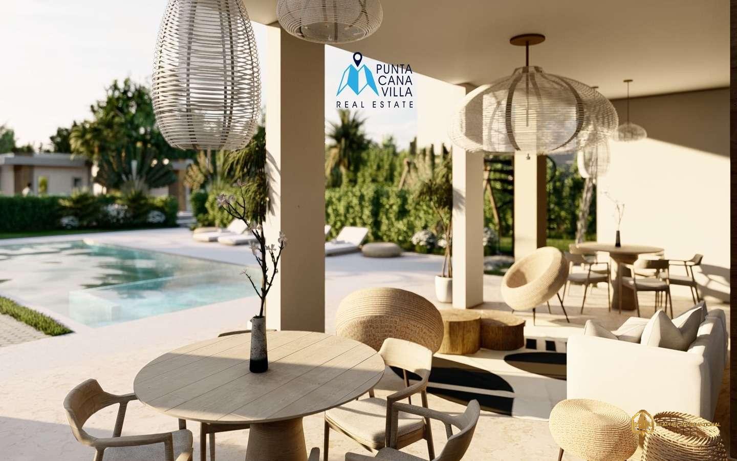 Luxurious three bedroom villa for sale in Macao, Punta Cana, View Macao Crasqui () Luxurious three bedroom villa for sale in Macao, Punta Cana, View Macao Crasqui ()