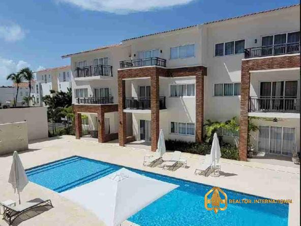 Luxurious 1-bedroom condo for sale in Punta Cana steps from the beach, Coral Village 2