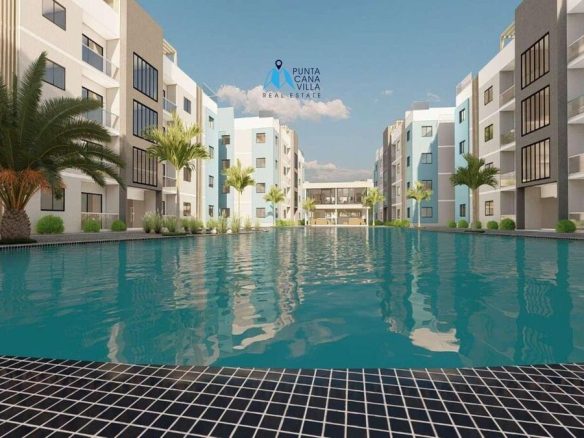 Adorable Two-Bedroom Condo For Sale In Bavaro, Punta Cana With BBQ Area