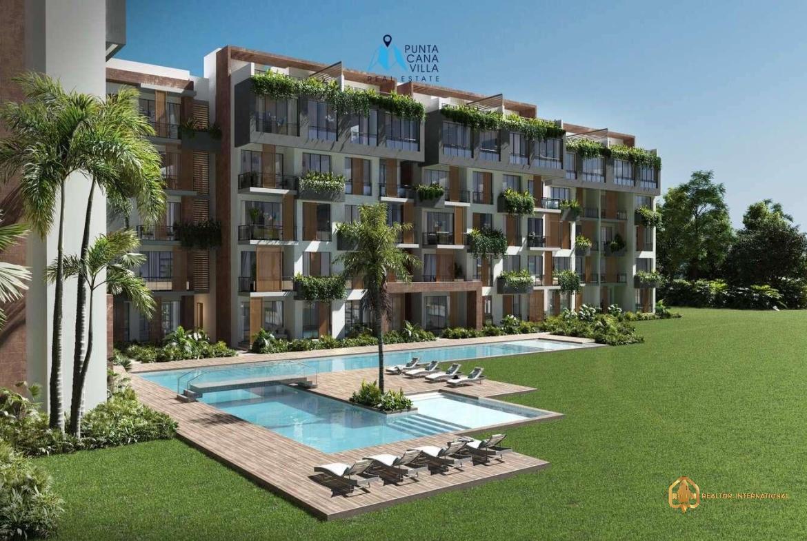 Alluring Two Bedroom Condo For Sale In Bavaro Punta Cana With Access To Beach ClubRiviera Bay