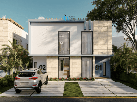 Bavaro, Three-Bedroom Townhouse For Sale In Punta Cana