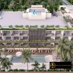 Elegant one-bedroom condo for sale in Cuidad Las Canas, Cap Cana, with electronic access, beach-type pool plus a lot more to offer