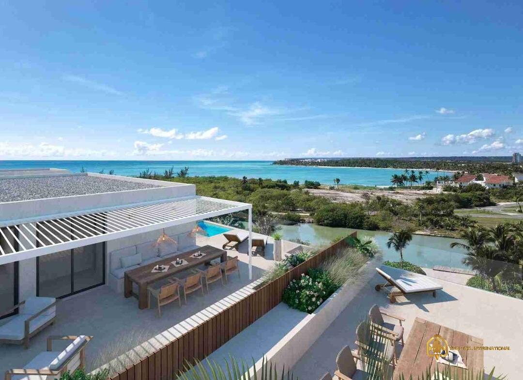 Luxury two bedroom condo for sale in Punta Cana with stunning beach views.