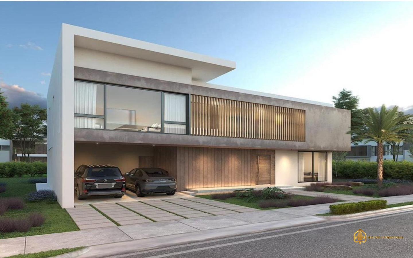 Cap cana condos for sale in Ciudad Las Canas five bedroom villa with covered terrace () Cap cana condos for sale in Ciudad Las Canas five bedroom villa with covered terrace ()