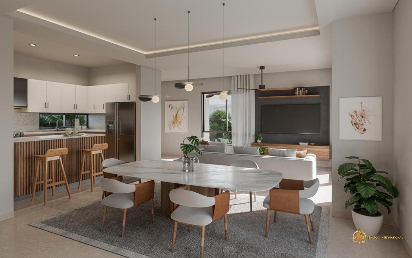 For sale in Vista Cana, three bedroom villa in Punta Cana, Green Garden II () For sale in Vista Cana, three bedroom villa in Punta Cana, Green Garden II ()