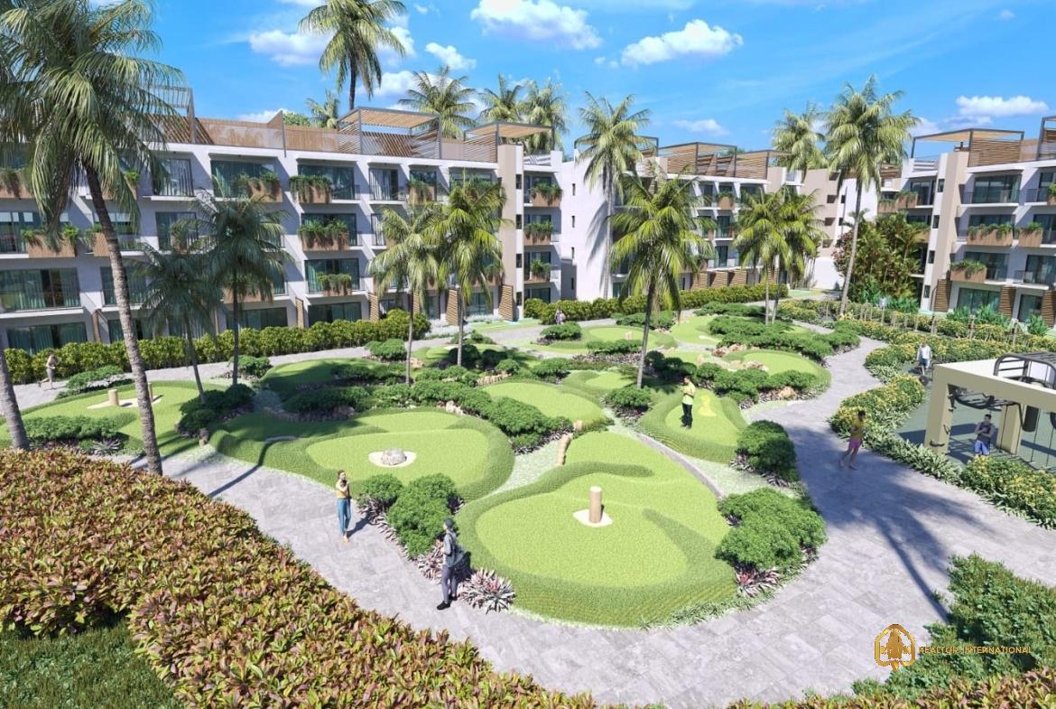 Punta Cana condos for sale in Dominican Republic one bedroom condo with full of amenities ()