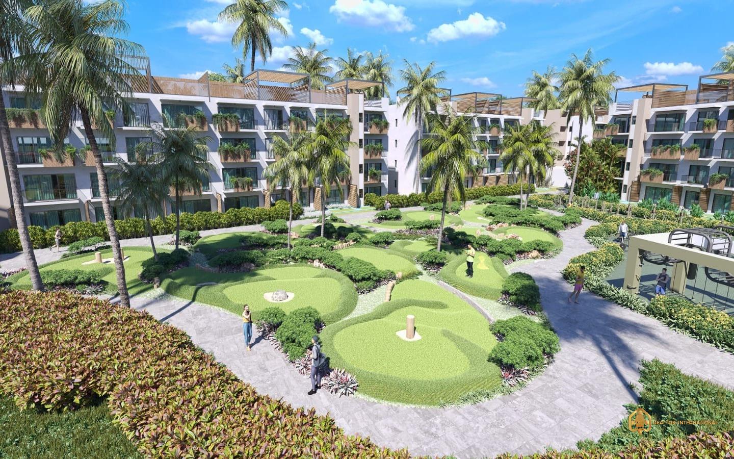 Punta Cana condos for sale in Dominican Republic one bedroom condo with full of amenities ()