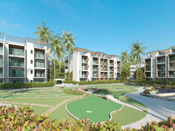 Luxury homes for sale in Punta Cana offers one-bedroom condos for sale in Punta Cana, Dominican Republic, boasting an array of top-tier amenities.