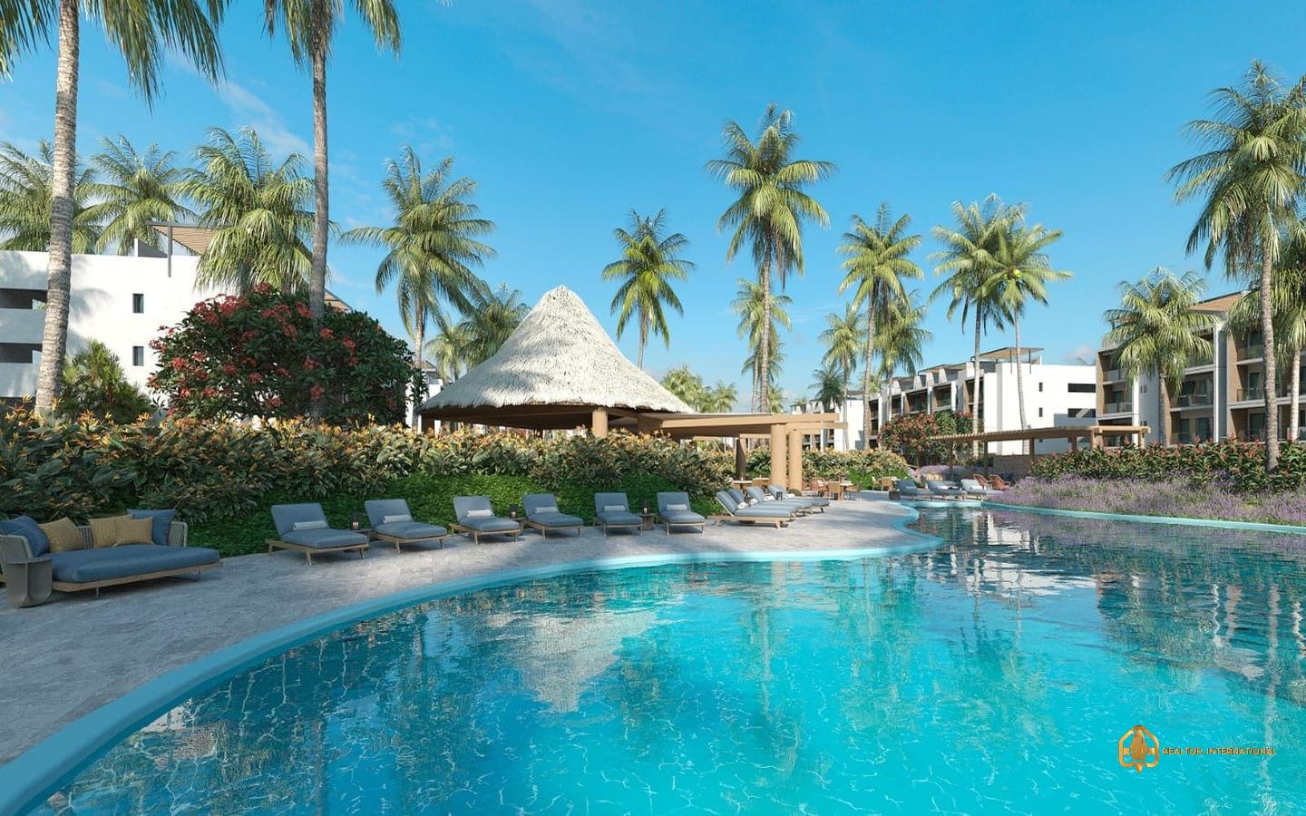 Punta Cana condos for sale in Dominican Republic one bedroom condo with full of amenities () Punta Cana condos for sale in Dominican Republic one bedroom condo with full of amenities ()