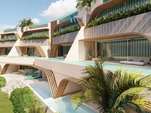 Las Iguanas Cap Cana, for sale, one-bedroom penthouse within gated community