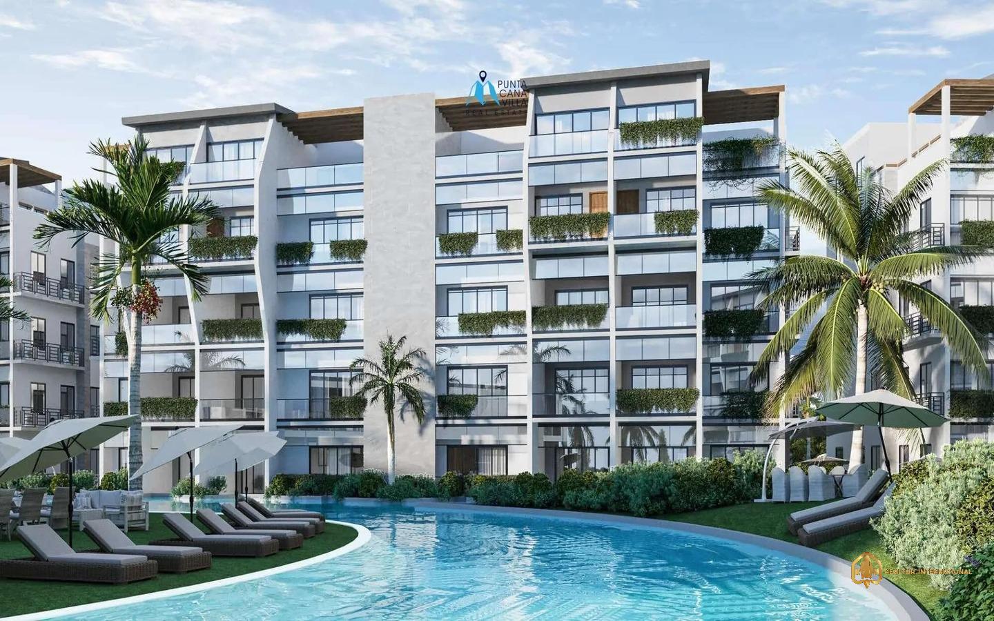 For sale in Punta Cana, three bedroom penthouse in White Sands, Palm Oasis () For sale in Punta Cana, three bedroom penthouse in White Sands, Palm Oasis ()