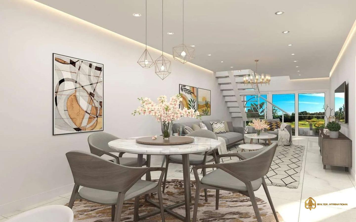 For sale in Punta Cana, three bedroom penthouse in White Sands, Palm Oasis () For sale in Punta Cana, three bedroom penthouse in White Sands, Palm Oasis ()