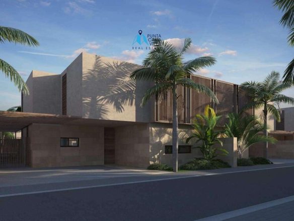 For sale in Punta Cana, two-bedroom townhouse in Bavaro, Los Corales