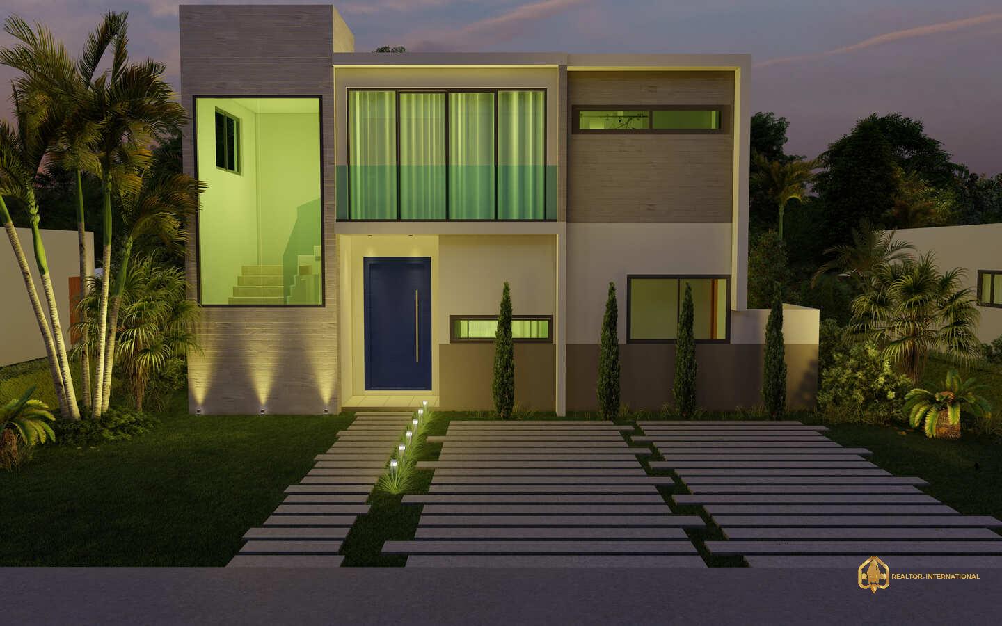 For sale in Punta Cana, three bedroom villa in Vista Cana, Blisstrails () For sale in Punta Cana, three bedroom villa in Vista Cana, Blisstrails ()
