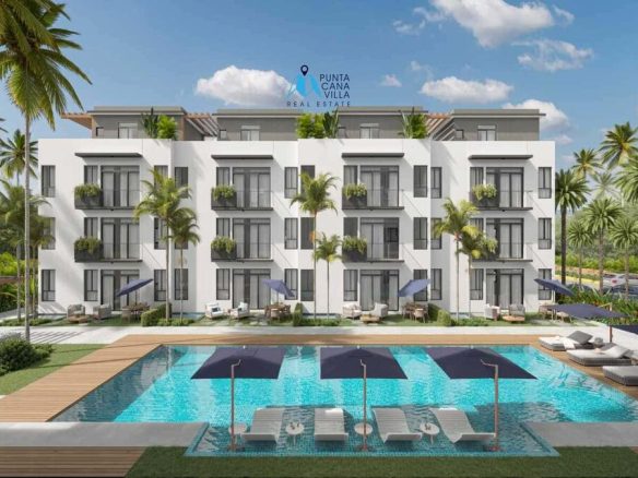 For sale in Vista Cana, one-bedroom condo in Punta Cana