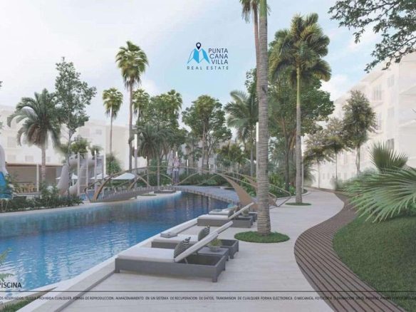 For sale in Vista Cana, two-bedroom condo In Bavaro, Punta Cana