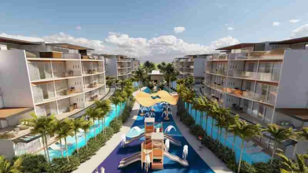 Two bedroom apartment in Downtown Punta Cana with private pool