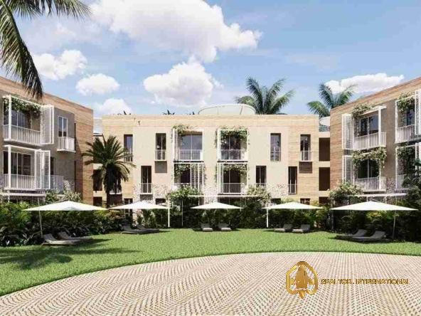 Macao gardens: Beautiful One Bedroom Condo For Sale In Macao Beach, Punta Cana With Rooftop Area