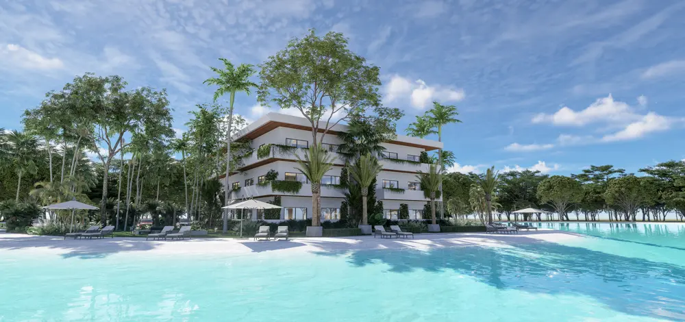 ID , Waterfall Park, Two Bedroom Apartment For Sale In Samana, Las Terrenas ()