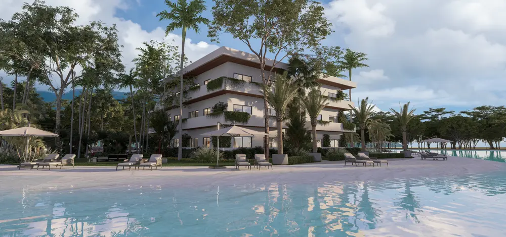 ID , Waterfall Park, Two Bedroom Apartment For Sale In Samana, Las Terrenas ()