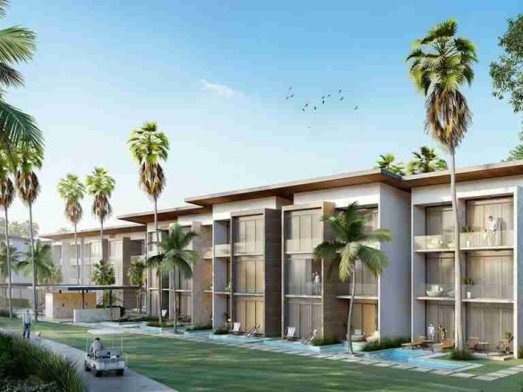 Fascinating Two-bedroom Condo for sale at Punta Cana, Golf course view