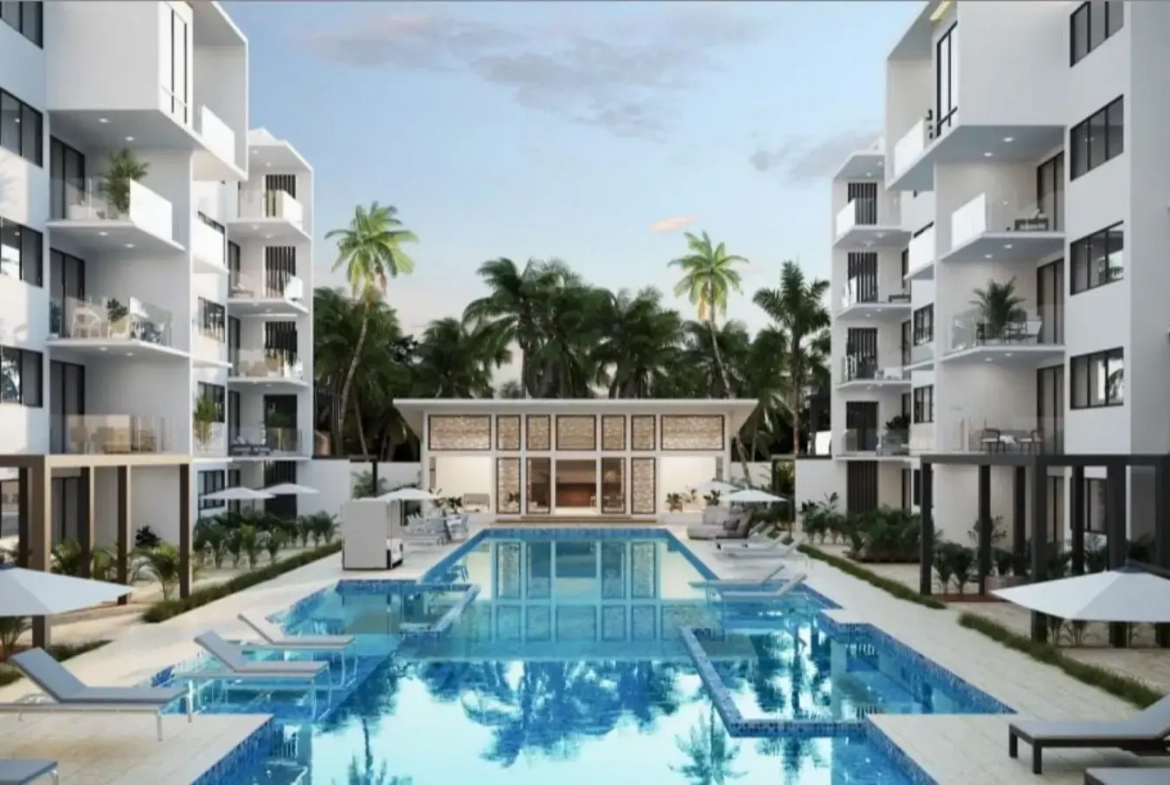 The Beach three bedroom condo for sale in Bavaro Punta Cana