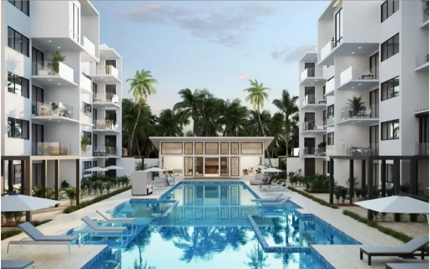 The Beach three bedroom condo for sale in Bavaro Punta Cana