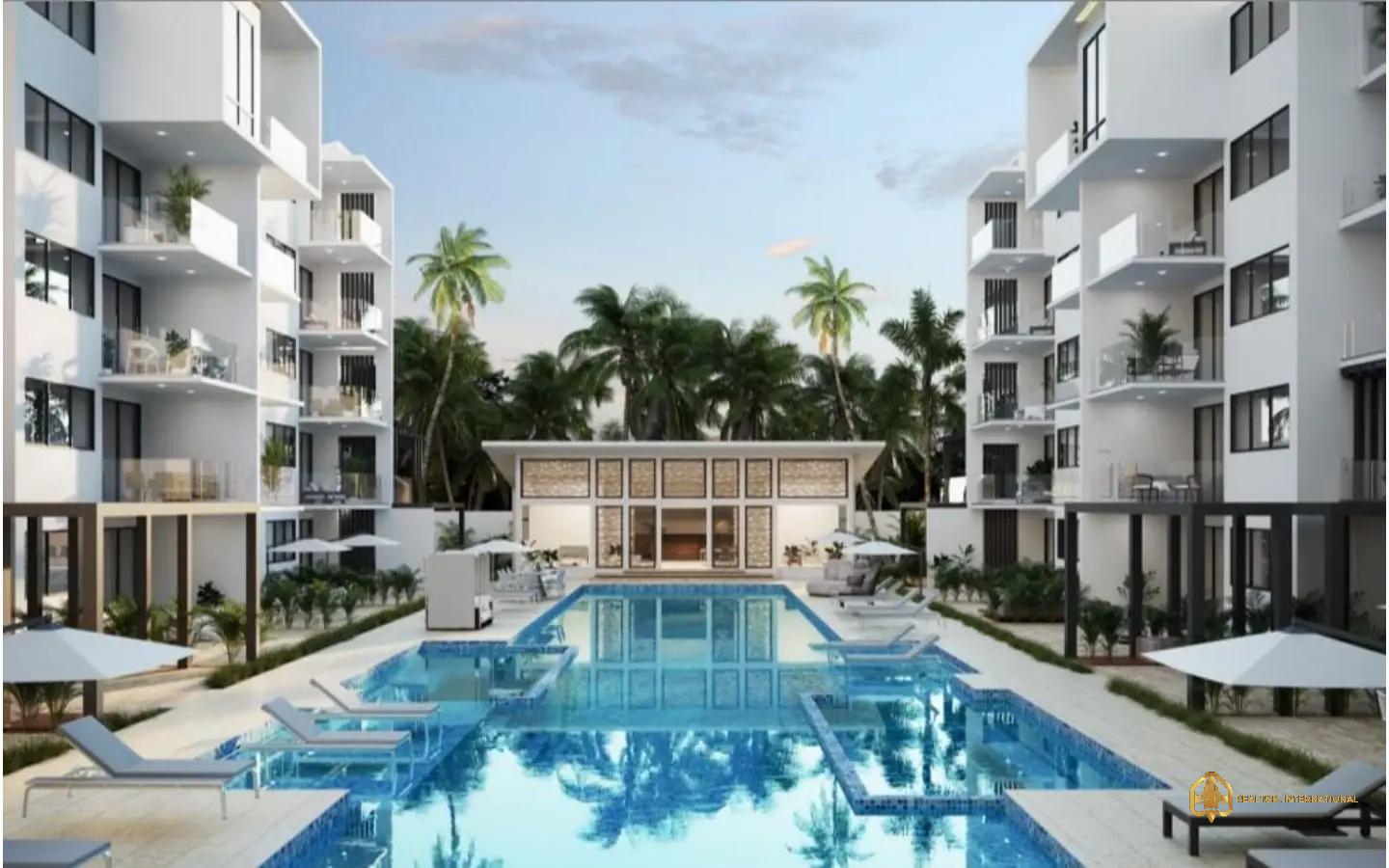 The Beach two bedroom condo for sale in Bavaro Punta Cana