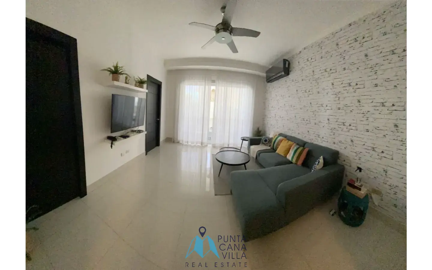 Furnished two bedroom apartment for sale in Punta Cana Village