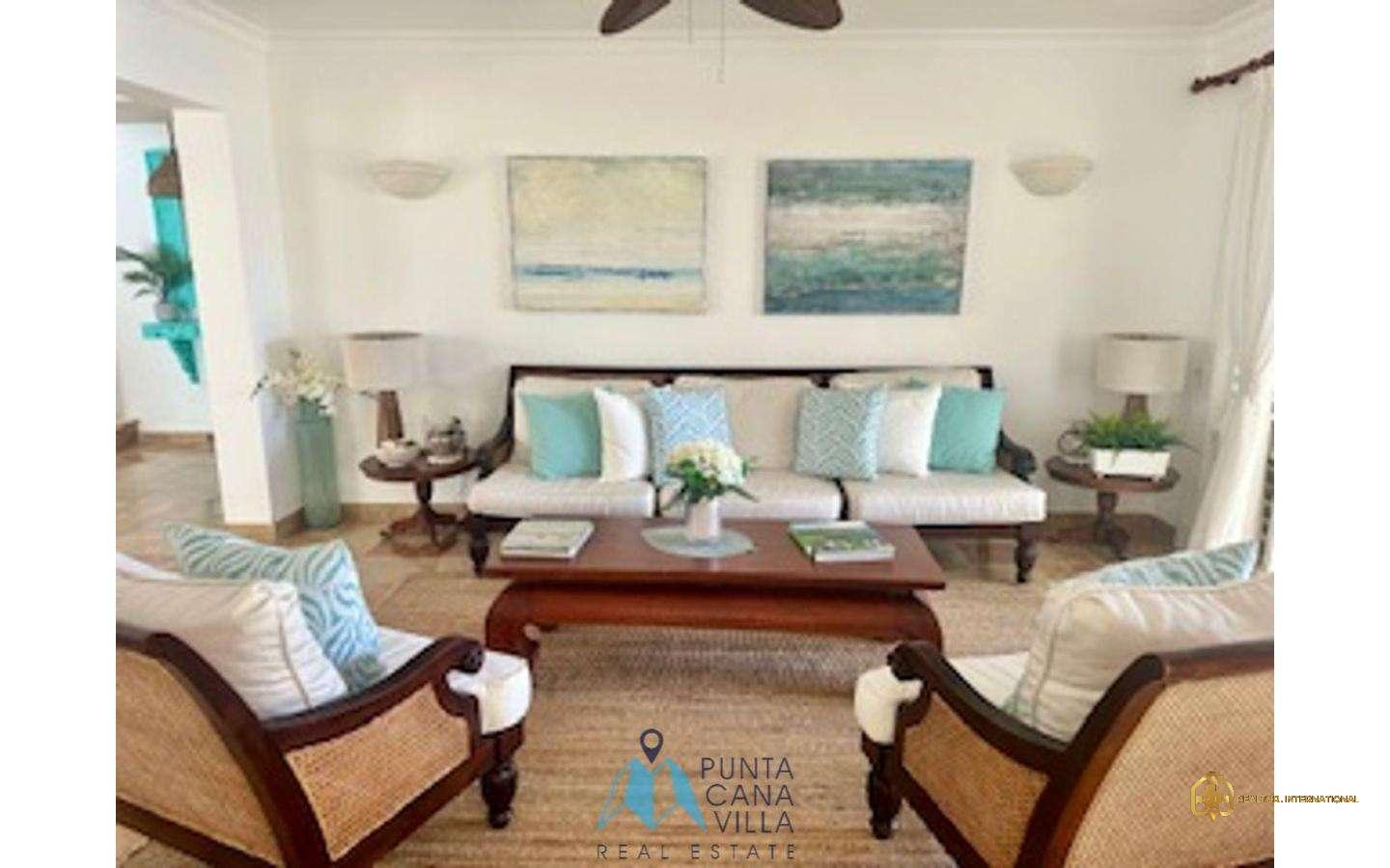 Tortuga Bay Four bedroom villa for sale in Punta Cana