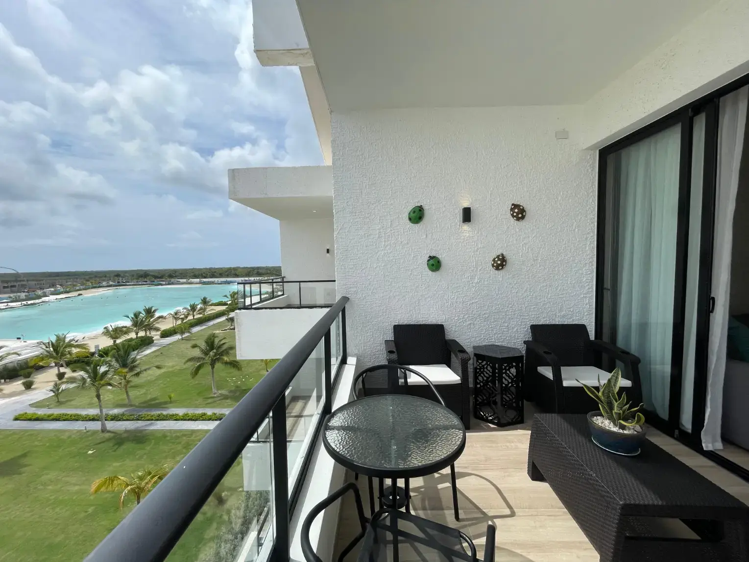 ID The Beach Two Bedroom Apartment For Sale In Downtown Punta Cana With Large Balcony