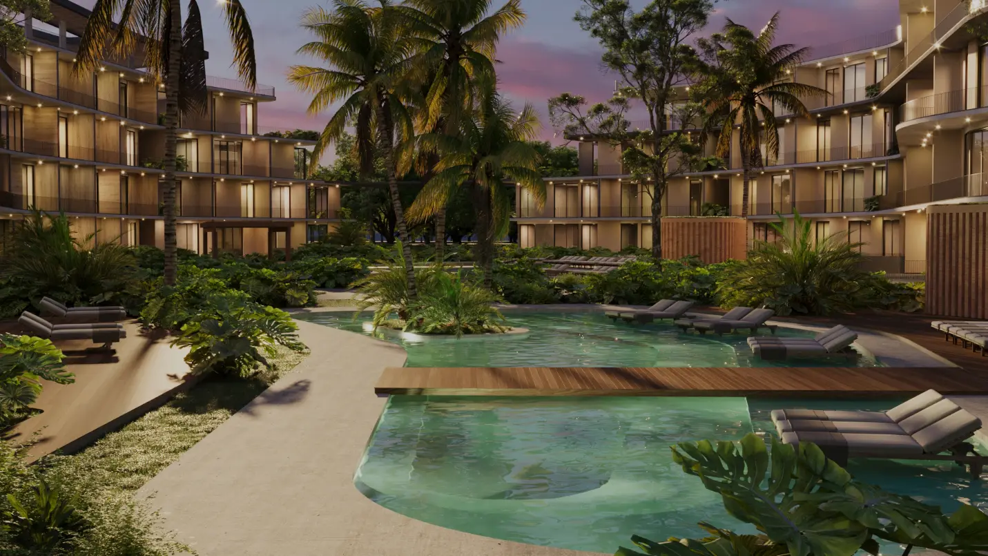 ID , Momentum Residences, Two Bedroom Penthouse For Sale In Vista Cana, Punta Cana ()