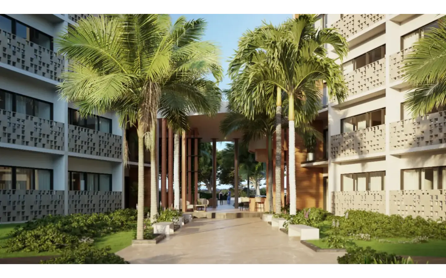 ID Mystiq Wave Two Bedroom Apartment For Sale In White Sands Punta Cana With Pool View