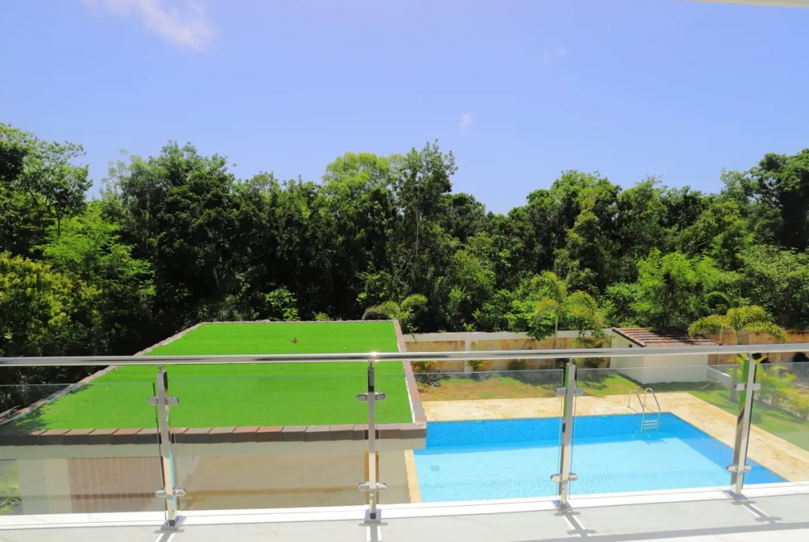 ID , Villa Palmareca , Four Bedroom Villa For Sale In Punta Cana Village With Balcony ()