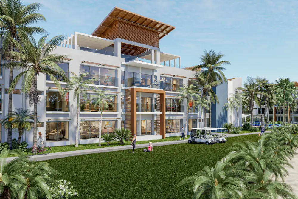 ID , Two Bedroom Condo for Sale at The Palms Residences, White Sands, Punta Cana ()