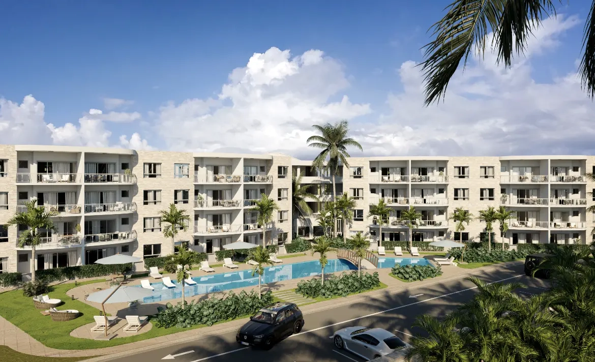 ID , Cayo Levantado, Two Bedroom Apartment For Sale In Prados De Punta Cana ().