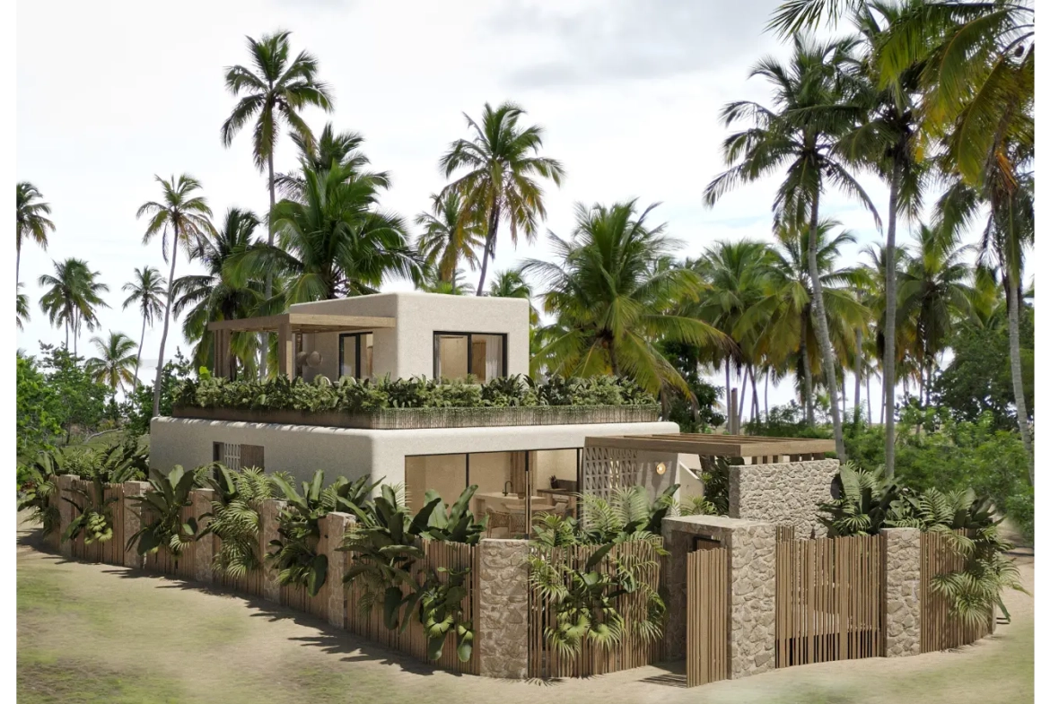 ID , Amares, Villa Arena Premium, Three Bedroom Villa For Sale In Las Terrenas with Its Own Beach ()