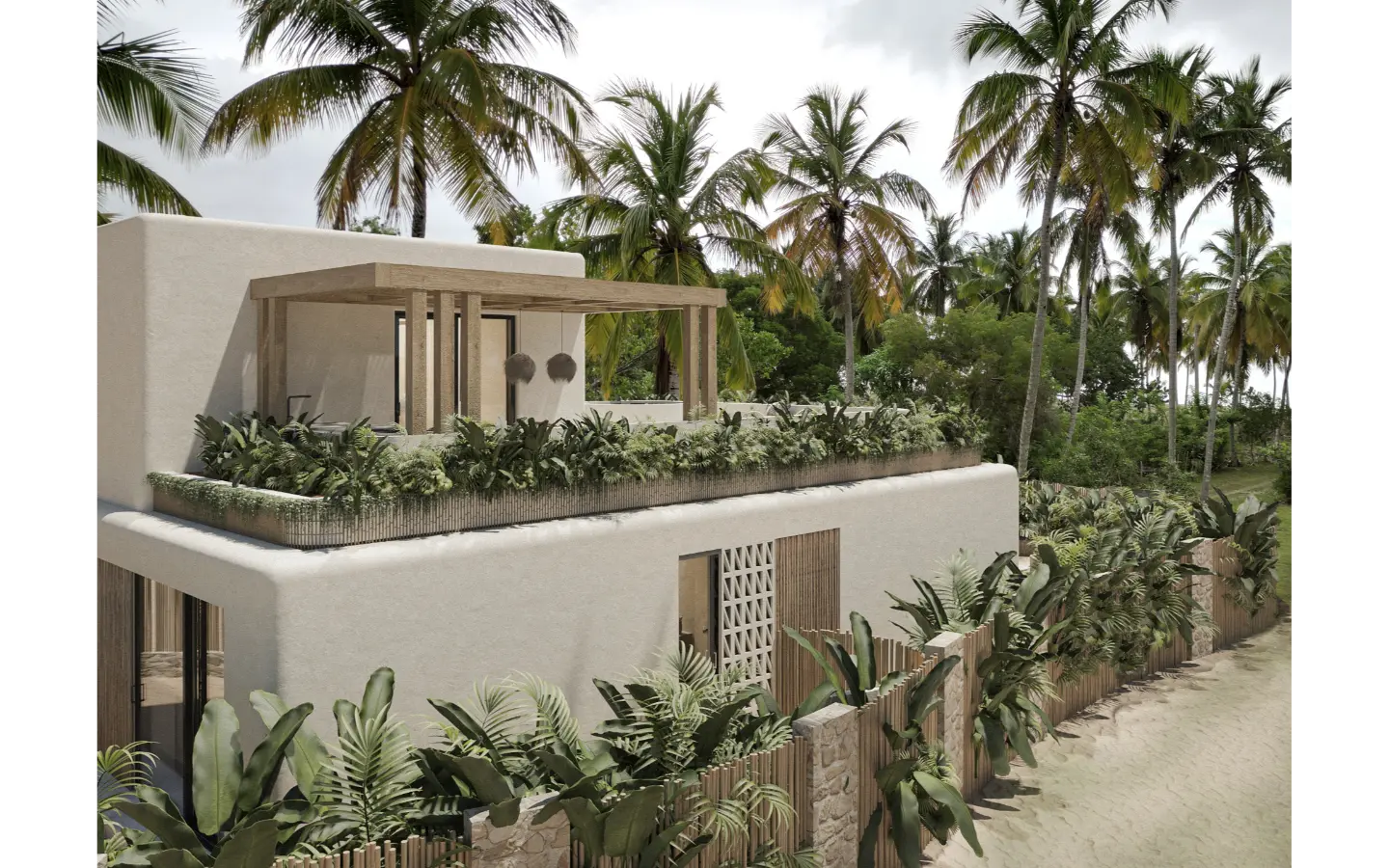 ID , Amares, Villa Arena Premium, Three Bedroom Villa For Sale In Las Terrenas with Its Own Beach ()