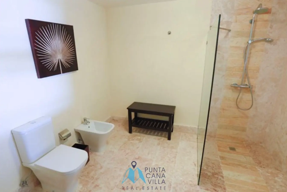 Punta Cana Four bedroom furnished villa for sale in Tortuga By