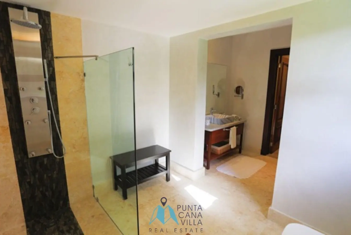 Punta Cana Four bedroom furnished villa for sale in Tortuga By