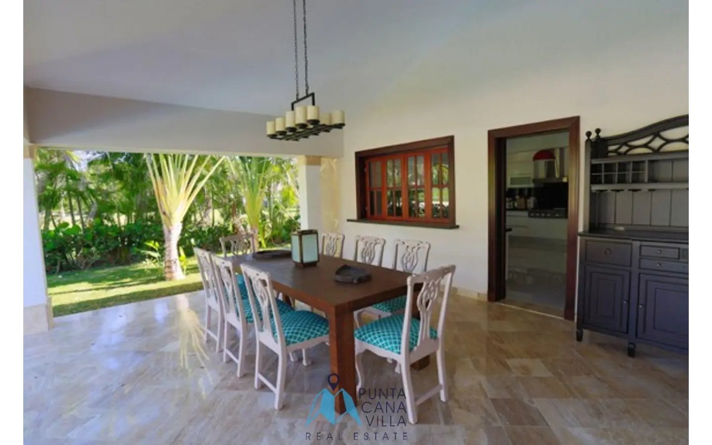 Punta Cana Four bedroom furnished villa for sale in Tortuga By